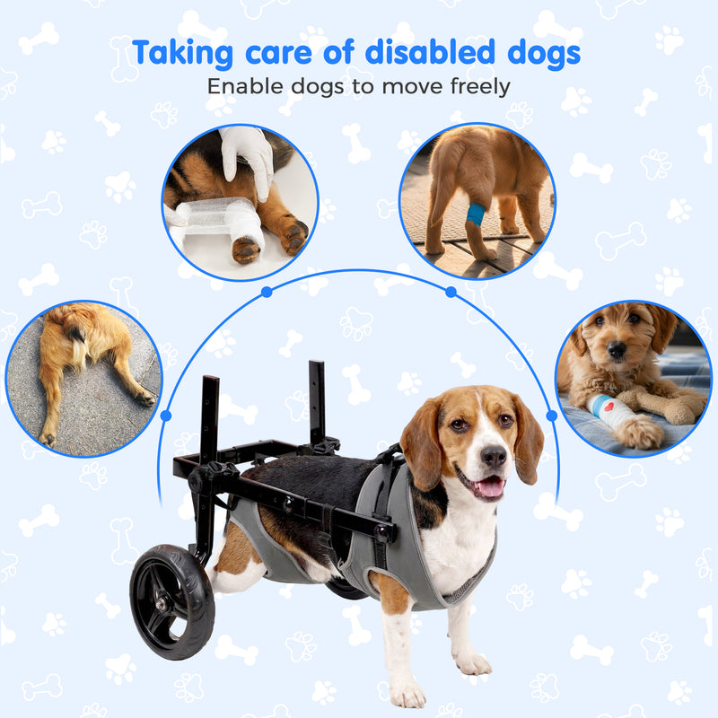 Advwin Dog Wheelchair for Hind Legs 12.5–20kg Pets