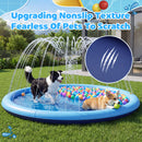 Advwin 67" Pet Splash Sprinkler Pad Anti-Slip Thickened