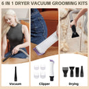 Advwin 3-in-1 Pet Dryer Grooming Vacuum & Clipper