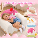 Advwin Sherpa Toddler Sofa Chair for Ages 1-6