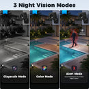 Advwin 2K WiFi Window Camera with Magnetic Glass Mount