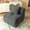Advwin Armless Modular Sofa Corduroy Cloud Chair