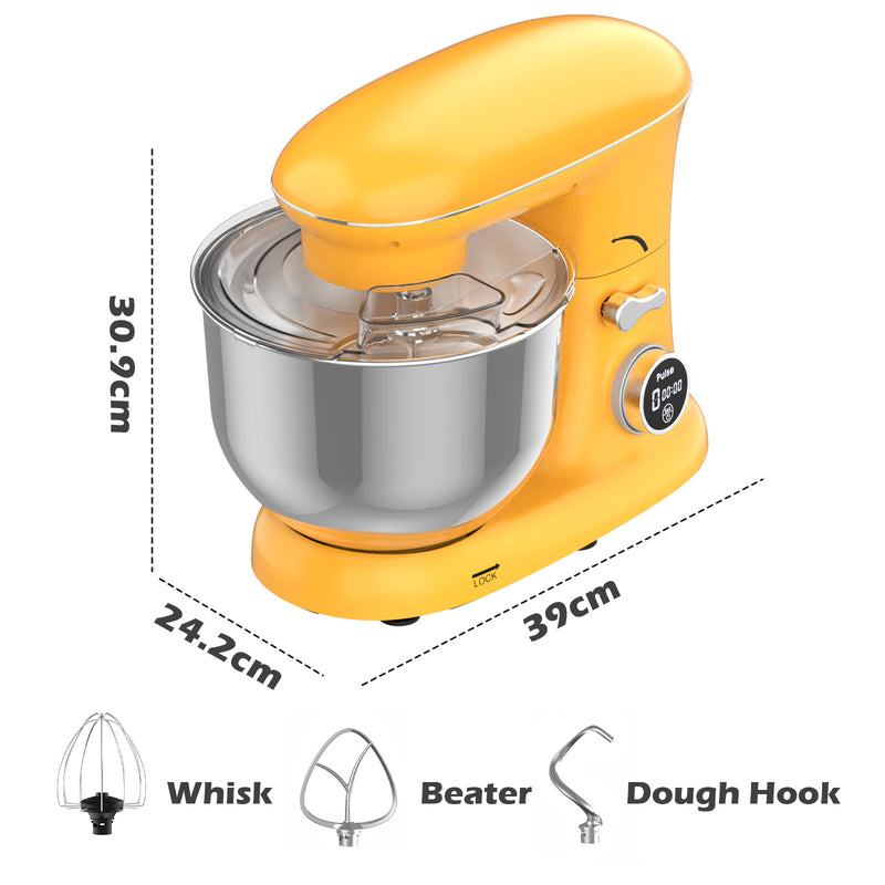 Advwin Stand Mixer 6L LED Orange 1400W