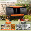 Advwin 200L Dual Chamber Outdoor Compost Tumbler