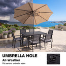 Advwin 7 Pcs Outdoor Dining Set