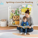 Advwin 3-in-1 Kids Bookshelf and Toy Storage 3-Tier