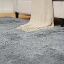 Advwin Non-Slip Shaggy Rugs Floor Rug Grey