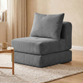 Advwin Stackable Corduroy Sofa Lounger