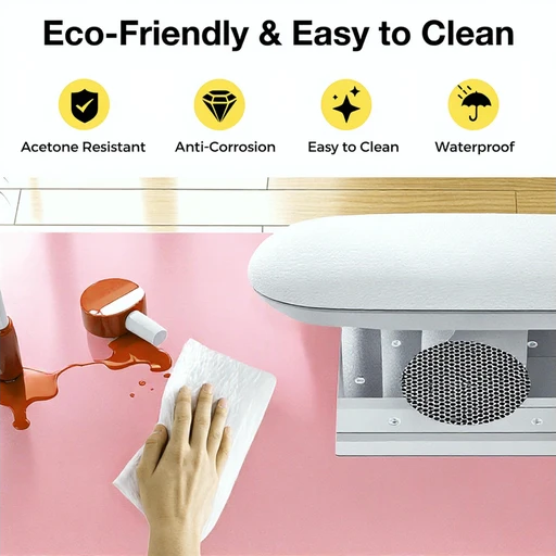 Advwin Manicure Table Nail Desk with Dust Collector
