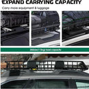 Advwin Roof Rack Basket with Cargo Net