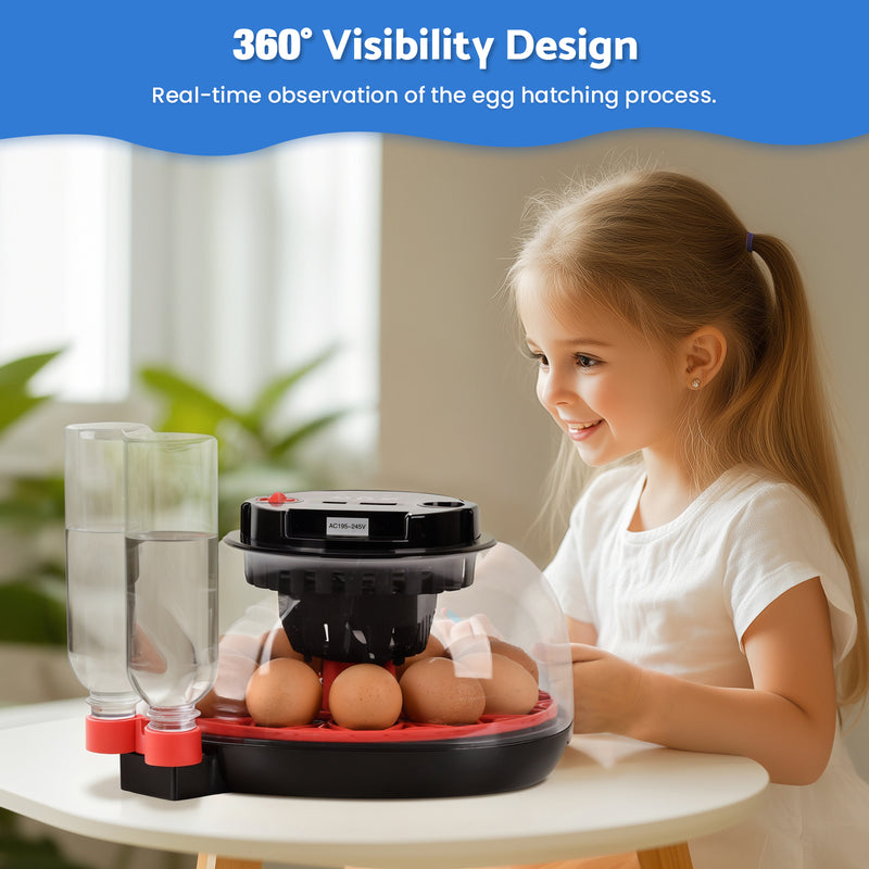 Advwin 12 Eggs Automatic Incubator for Hatching