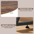 Advwin 107cm Round Dining Table 4-6 Seater