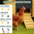 Advwin Automatic Chicken Coop Door with Remote App