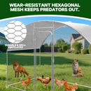 Advwin Outdooe Metal Chicken Coop