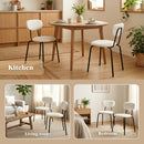 Advwin  Set of 4 Dining Chairs Kitchen Chairs