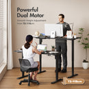 Advwin Electric Adjustable Height Standing Desk 120cm