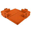 Advwin 5-in-1 Convertible Folding Loveseat Sofa Bed