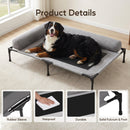 Advwin Outdoor Elevated Dog Bed with Breathable Mesh