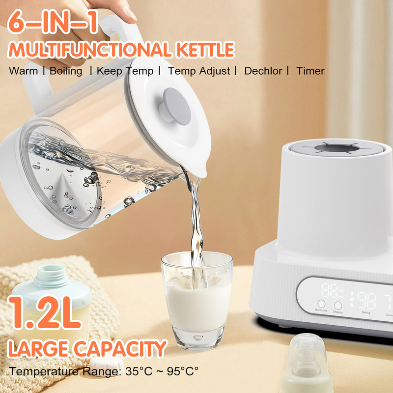Advwin 2 in 1 Baby Bottle Milk Warmer & Shaker