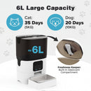 Advwin 6L Automatic Pet Feeder 5G WiFi