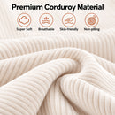 Advwin 3-in-1 Modular Folding Sofa Bed Corduroy