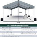 Advwin 3.68x6m Carport Canopy Portable Garage