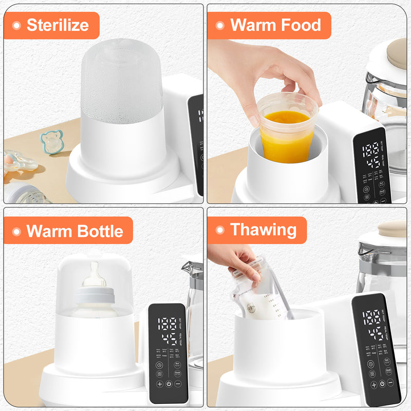 Advwin Baby Bottle Warmer Multifunctional Baby Bottle Sterilizer