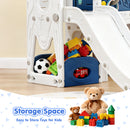 Advwin 9 in 1 L-Shaped Toddler Slide Indoor Baby Slide