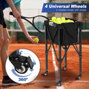 Advwin Foldable Tennis Ball Cart with Carry Bag