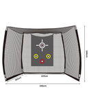 Advwin 10 x 8ft Golf Hitting Net with Target Cloth