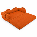 Advwin 5-in-1 Convertible Folding Loveseat Sofa Bed