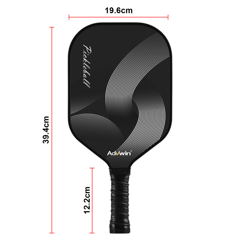 Advwin Carbon Fiber Pickleball Paddles Set