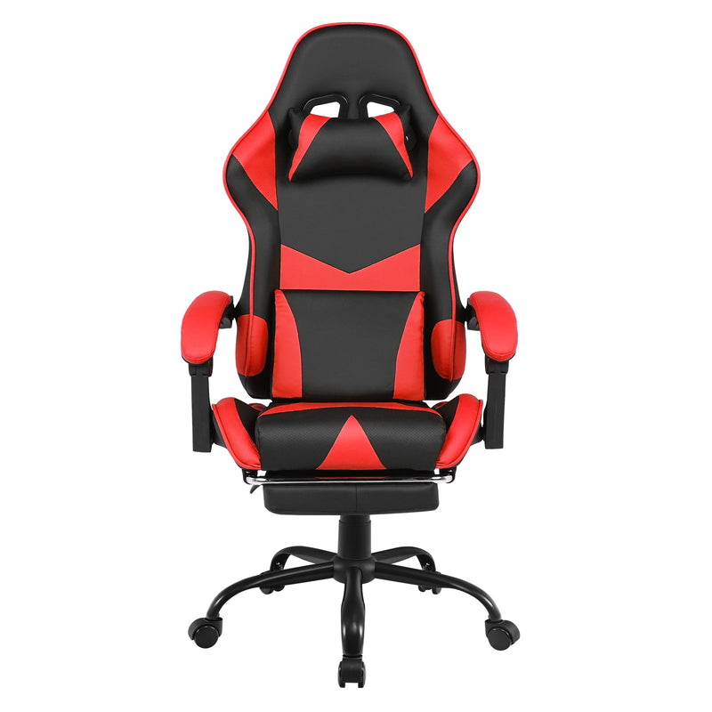 Advwin Computer Gaming Chair with Footrest 135° Tilt