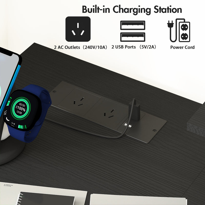 Advwin 120cm Reversible Gaming Desk for Home Office