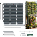 Advwin Wall Mounted Planter 18 Pots w/ Drip Irrigation Hose