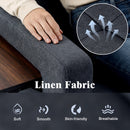 Advwin 3 in 1 Convertible Sofa Bed Linen Sleeper Chair (Pre-Order)