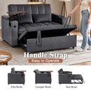 Advwin 3-in-1 Velvet Convertible Sofa Bed