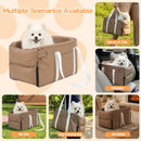 Advwin Center Console Dog Car Seat for Small Dogs