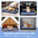 Advwin 3-IN-1 Portable Dog Bed with Reversible Mat