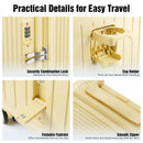 Advwin 2PCS Attachable Hardshell Luggage Set 14/20 Inch