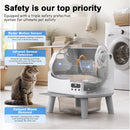 Advwin Open-Top Self Cleaning Cat Litter Box with App Control