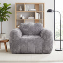 Advwin Bean Bag Chair Sofa w/ Armrests & Handle