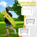 Advwin Light Up Soccer Goals for Kids 2 Pack