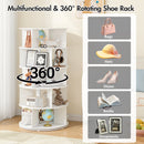 Advwin 5-Tier 360° Rotating Shoe Rack & Organizer