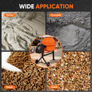 Advwin 70L Electric Concrete Mixer with Wheel & Stand