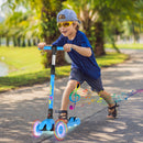 Advwin Kids Scooter Folding Kick Scooter Blue