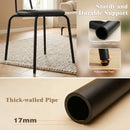 Advwin Kitchen Dining Chairs Black Set of 2