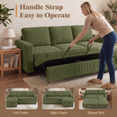 Advwin L Shaped Sectional Sofa Bed w/ Storage Chaise