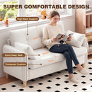 Advwin Loveseat Sofa 127cm 2-Seater