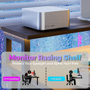 Advwin L Shaped Gaming Desk with Monitor Stand